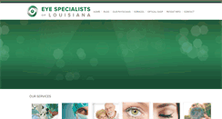 Desktop Screenshot of eyespecialistsofla.com